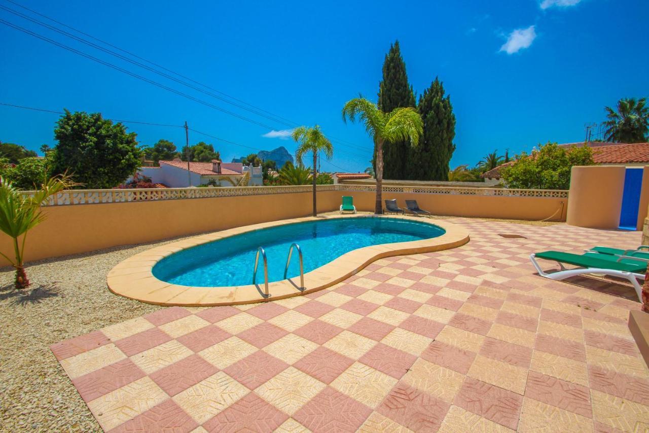 Cometa-86 - Villa With Private Pool Close To The Beach In Calpe Empedrola 외부 사진